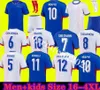 22024 2025 Benzema Mbappe Soccer Jerseys Player Version Griezmann Pogba 24 25 French World Cup National Team Francia Giroud fans Kante Football Shirts