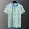 Designer Polo Shirts Mens Polos skjortor Män mode Tees Classic Multiple Color Lapel korta ärmar plus broderi Business Casual Cotton Bulle Bortable A6