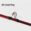 RODS JAPAN GUIDE 1.8M 2.1M 2.4M Sea Boat Jigging釣り竿カーボンファイバー3セクション100300g塩水スピニングロッド釣り