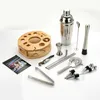 Bar Tools Cocktail Shaker Making Set Stainless Steel Bar Tools Bartender Kit 750ML Mixer Wine Martini Boston Shaker Kit For Drink Party 240322