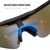 Lunettes de plein air hommes femmes sport vélo de route lunettes de soleil UV400 lunettes de cyclisme sans monture VTT course pêche mâle lunettes de vélo cycliste