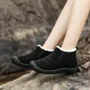 Boots Winter 2024 Fashion Waterproof Women's Slide Cover Short Snow Leather