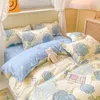 Bedding Sets Nordic Bed 90 Cover Euro Linen King Size Bedclothes Sheets Set Duvet Couple Double Sheet Bedspread