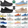 Designer Bondi Clifton 8 9 Running Shoes for Men Women Black White Summer Song Mens Shoe Trainers Sneakers Wholesale