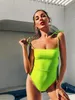 Costume da bagno di lusso in tinta unita di prezzo all'ingrosso per donna Costume da bagno a triangolo con lacci Costume da bagno bikini sexy riciclato