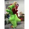 Costumi mascotte 2m / 2.6m Carino Iatable Dragon Suit Adulto Walking Blow Up Costume mascotte per festa di compleanno Stage Wear Fancy Dress