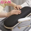 Repose nouveau minimalisme coussin de repose-bras pour ongles en cuir PU repose-bras pour ongles support repose-main oreiller support pour ongles support de manucure oreiller à main