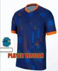 2024 Holandia Memphis Soccer Holland Club Jersey Jong Virgil Dumfries Bergvijn koszulka Klaassen Blind de Ligt Men Wersja gracza