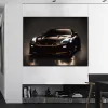 Calligraphie 911 Ford GT R8 GTR MC20 Super voiture toile peinture impression affiche décor à la maison mur photo pour salon sans cadre