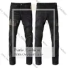 Purple Jeans High-end Quality Straight Jeans Design Retro Streetwear Casual Sweatpants Skinny Jeans Men Pants Mens Designer Men Jeans Designer Jeans 650