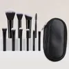 10 stks Mini Make-Up Kwasten Set Met Zak Poeder Oogschaduw Foundati Blush Blender Ccealer Beauty Makeup Tools Profial Borstel y9nh #