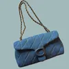 Simple 10a designer bag plain smooth denim quilted tabby 26 big capacity luxury shoulder bags for women sacoche elegant soft plated gold sling bag top quality xb153 C4