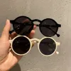 2 pcs Fashion luxury designer Round rice nail Sunglasses 2021 new Korean style personalized fashion mens ins online popular travel selfie Sunglasses