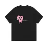 Mens Designer T-shirts Streetwear Palm Femmes Angels T-shirts Fi Graphic Tee manches courtes High Street Lettre lâche Impression T-shirt Tops Taille S-XL