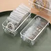 Torebki biżuterii 10PCS Przezroczysty PVC Organizer Worki Pakiety Clear Anti -ydation Bag 10 rozmiar