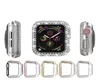 Diamond PC -omslag för Apple Watch SE Series 6 5 4 3 2 Case Women PC Protect Bmuper för iWatch 40mm 44mm 38mm 42mm Frame1037417