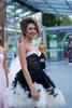 Casual Dresses Pretty Blackwhite Multi Colored Short Tulle Women Mini to Party Layered Ruched Tutu Maxi Dress