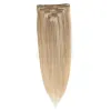 Extensions MRSHAIR Ajouter du volume postiche à clipser Extensions de cheveux cheveux humains sans couture Clipon tête complète vrais cheveux naturels sur épingles à cheveux 12"24"