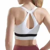 Roupa de ioga com zíper frontal de alta absorção Sutiã esportivo para mulheres correndo academia fitness crop top bralette estilo tanque