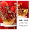 Gift Wrap Feng Shui Gold Ingot Yuan Bao Chinese Wealth Ingots Treasure Basin Fruit Bowl Snack Basket Lucky Money Flower Bucket