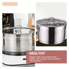 Double Boilers Soup Pot Food Grade Cookware Kitchen Sauce Pan Multi-functional Dual Handle Household Cooking Practical