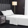 Set hotel sheets di lusso di lusso extra morbidi tasche profonde facili fogli di raffreddamento traspirante con le rughe