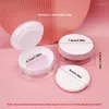 Lagerung Flaschen Reise Kunststoff Lose Glas Mit Sieb Leere Kosmetik Sieb Große Behälter Weiße Kappe Make-Up Puff Tragbare Pack