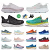 Bondi 8 Trainer x2 Cyclamen süße Outdoor -Schuhe Mach Kawana rot blau Carbon x Clifton 9 Küstenhimmel lebendig Orange 8s Impala Pink Free People Sneakers Man Womans