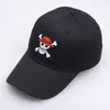 Boll Caps Fashion Cartoon Men Women Baseball Cap Pirate Embroiery Outdoor Sports Anime Skull Teenager Hip Hop Sun Visor Dad Hat H189