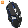 Mice Xiaomi M12 Gaming Mouse Mechanical Luminous Computer Notebook Office Mouse Gaming USB Wired Mouse
