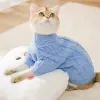 Suéter para animais de estimação, outono inverno, malha de lã, pequeno, cachorro, gato, roupas, pulôver, macio, quente, confortável, gatinho, cachorro, casaco, chihuahua pug