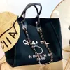 Torby luksusowe litera krzyżowa CC TOPAS torebka moda płótno torba damska marka ch haftowane torebki designerskie torebki żeńskie