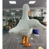 Mascottekostuums Real Life Iatable Peking Duck-kostuum Volwassen grappige harige draagbare wandelopblaasbare mascottekostuum voor evenementen, entertainment