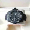 VS Factory Mens Watch VSF Bättre kvalitet 40mm 116610 Diw Carbon Fiber Bezel Luminova Watches Sapphire Cal.3135 Rörelse Mekaniska automatiska armbandsur