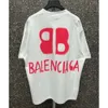 デザイナーショートスリーブファッションTシャツBalencigan Womens PlusサイズTシャツユニセックスラウンドネック刺繍と印刷されたポーラースタイルサマーストリートコットンプリント289