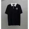 بالإضافة إلى Tees Men Polos Thirts Round Dound Deferized and Plated Polar Style Summer Wear with Street Pure Cotton D2322F