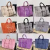 Luxury Beach Bags Letter CC Totes Handbag Fashion Canvas Bag Womens Ladies Brand Ch Embroidered Tote Designer Handbags Female Shopping Cross Body Backpack BVR6