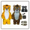 Trajes de mascote iatable tigre trajes de halloween pano explodir role play disfraz fantasia vestido de festa entretenimento para adultos homem presentes