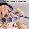 Airbrush Nail With Compressor Portable AirBrush Mini Nano Spray Gun Oxygen Injector for Art Manicure Makeup Painting Tattoo 240322