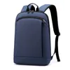 Backpack Ultra-thin Laptop 15.6 Inch Business Men Bag Women Backpacks Solid Color Unisex Slim Back Pack Mochila Hombre