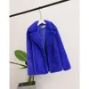 Autumn and Winter Korean Thickened Loose Fur Coat Medium Long Thin Womens Special Price