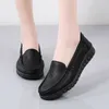 Casual schoenen zomer dames lederen uitgeholde sneakers luxe mocassins dames loafers ademende moeder zapatos mujer