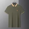 Moda masculina verão polo camisetas casuais algodão respirável camisetas masculinas de manga curta coreano confortável