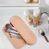 Silice Makeup Brush Box Jewlery Sobrancelha Lápis Armazenamento Caso Organizador Titular Silica Gel Travel Tool Bag para P6BG #