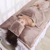 Serviette 3pcs Salon de beauté Microfibre Oreiller Headcoth Spa Special Massage Bath Home Lit Lit Soft Linge Coffure Épais confortable