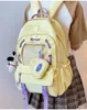 Backpack Cute Large Capacity For Leisure And Versatile Commuting Students College Fresh Middle School Student Bag BG146