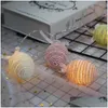 Decoração de festa Ovo de Páscoa String LED Luz Bateria Power Fairy Lights Feriado Lâmpada ao ar livre para casamento Drop Delivery Home Garden F Dh4Mj