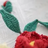Decorative Flowers Hand-woven Crochet Preserved Faux Home Decor For Valentine's Day Women's Decoration Gift