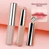 silice Lip Brush angolato Ccealer trucco pennello strumento portatile testa rotonda come la punta delle dita Q morbido rossetto pennello Ccealer 76lC #