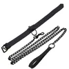 Kadınlar erkekler gerdanlık kolye punk gotik sekme pu deri siyah kaya kolye esaret için vintage yaka cosplay choker kostüm aksesuar